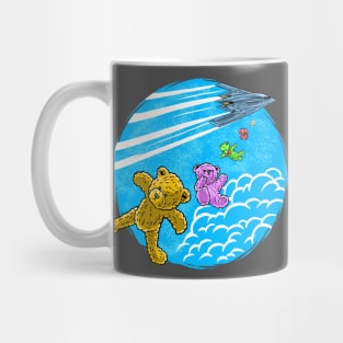 Teddy Bear Stealth Bomber B-2 Spirit Plane Version 3 Mug